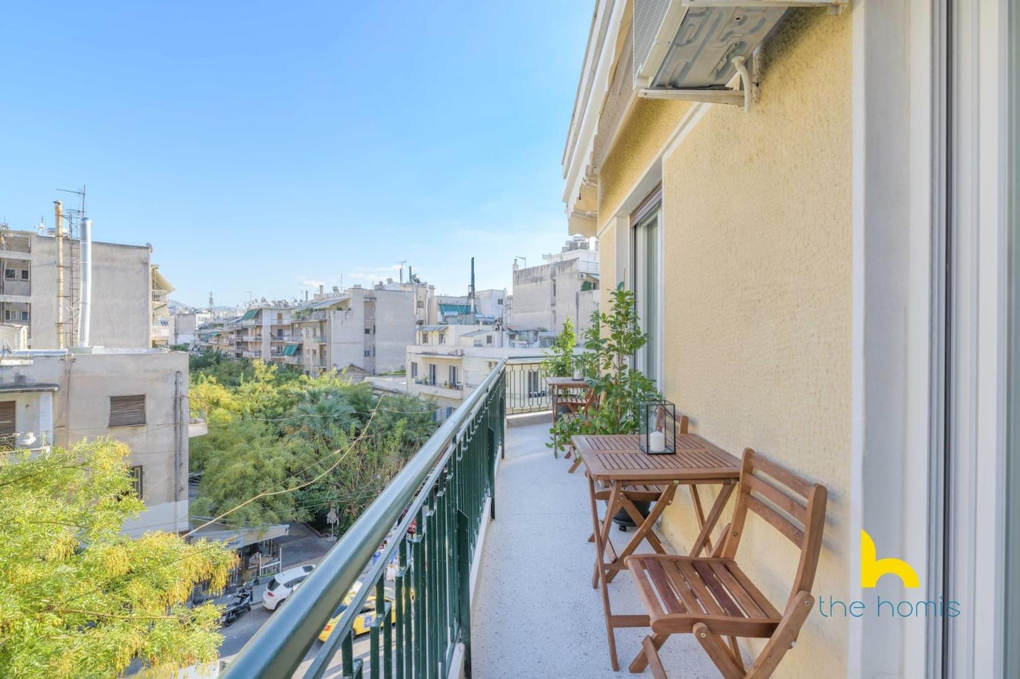 Sun-Splashed 2-Bdr Corner Apartment With Hillside Views! Atenas Exterior foto